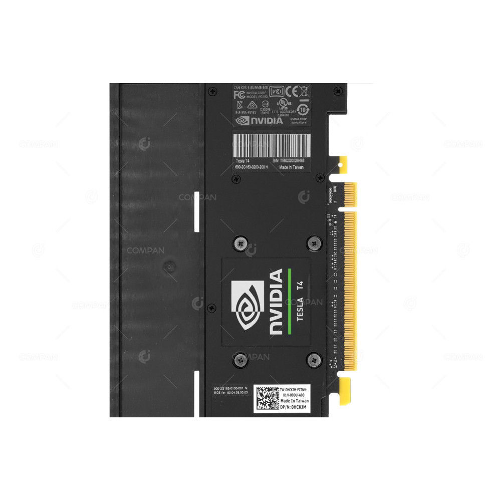 HCKJM DELL NVIDIA TESLA T4 16GB GDDR6 FOR DELL POWEREDGE R740